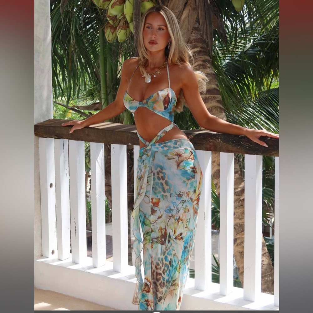 Meilani Floral Maxi Dress Amazonia - Picture 8 of 8